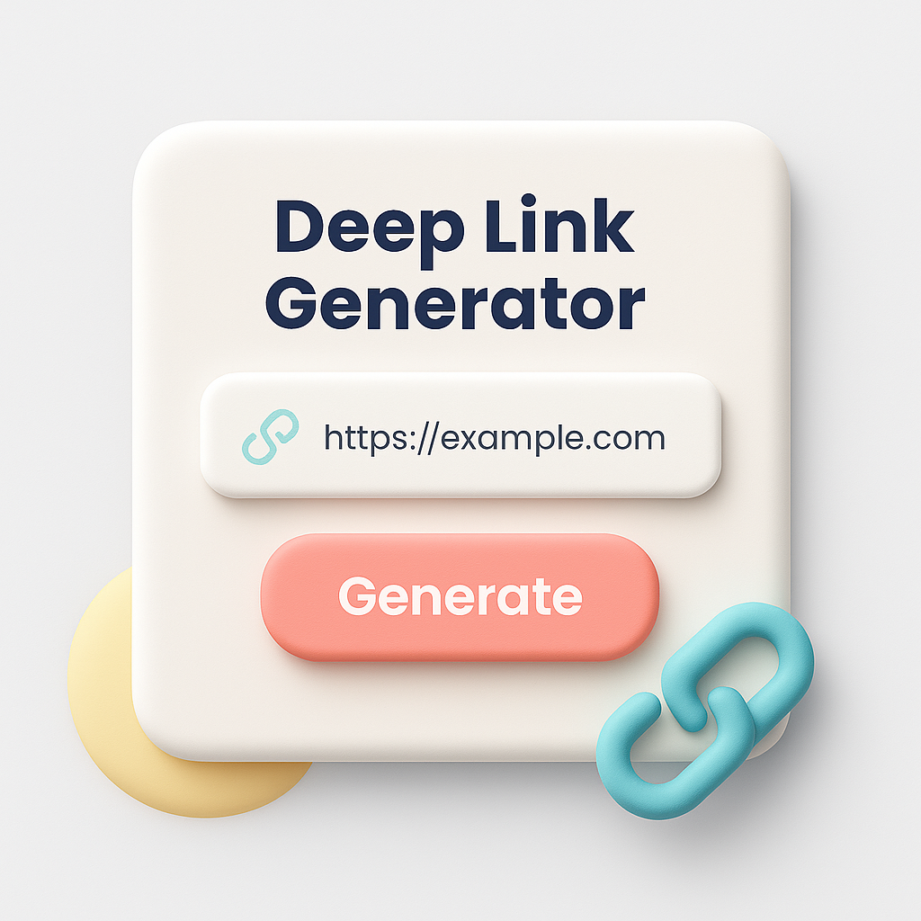 Deep Link Generator Visual